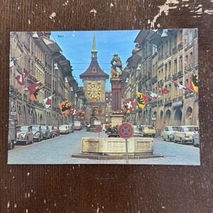 Bern Switzerland Vintage Postcard Posted